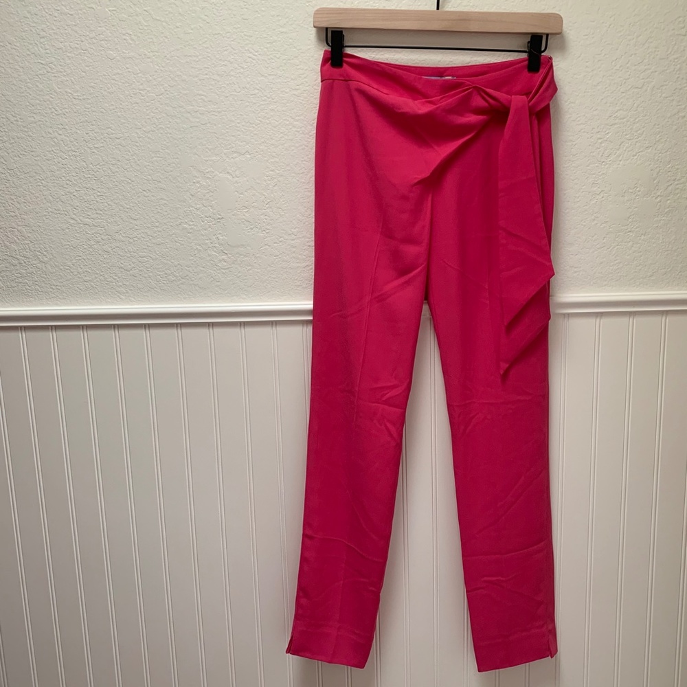 Antonio Melani Tie Front Ankle Pant